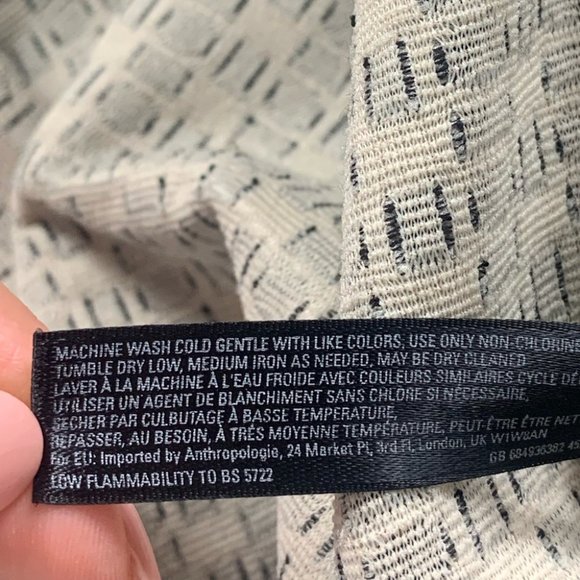 Anthropologie Saturday Sunday Isabel Bow Tie Black Dress - Picture 9 of 15